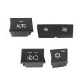 4pcs Car Heater Ac Refrigeration Button For-bmw E90 3 Series X1 X3