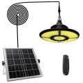 4heads Solar Pendant Lights with Remote for Garden Yard Warm Light