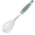 1pcs Mixing and Mixer,whisk Egg Beater Soft Grip for Kitchen,green