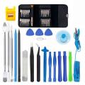45pcs Mobile Phone Combination Disassembly Tool, Anti-static Tweezers