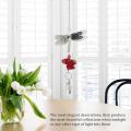 Set Of 6 Dragonfly Crystal Suncatcher Prisms Bead Hanging Crystal