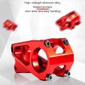 Hollow Bicycle Stem 31.8x50mm Cnc Bicycle Handlebar Stem Red