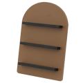 Vertical Wooden Storage Shelf Home Organization Shelf Kitchen -brown