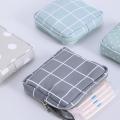 Girl Portable Aunt Towel Storage Bag Cotton Sanitary Napkin Bag C