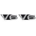 Auto Products Emblem V6 Grill Sticker for -teramont Phideon Arteon