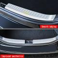 Car Trunk Door Guard Strips Sill Plate Protector Rear Bumper Guard