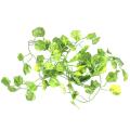 2m Long Artificial Plants Green Ivy Leaves Decoration,begonia