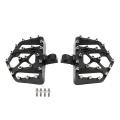 Motorcycle Foot Pegs for Sportster 883 Dyna Softail Fat Boy Black