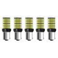 5pcs Led Bulbs 1156 Bau15s Py21w 150degrees Led 144smd