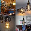 3 Pcs Iron Bulb Guard Lamp Cage, Ceiling Fan and Light Bulb Covers