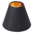 Fabric Clip-bubble Lamp Shade Chandelier Table Accessories-black