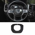 Steering Wheel Cover for Dodge Ram 1500 2018-2022, Carbon Fiber