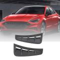 For Hyundai Sonata 2020 Car Side Fender Air Outlet Trim Cover Abs
