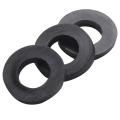 M3 X 6mm X 1mm Nylon Insulating Washers Gaskets Spacers Black 200pcs