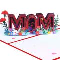 Mom Mother's Day 3d Popup Card - for Wife, Sister, Grandma, Step-mom