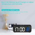 For 6.8 Inch Large Display Digital Alarm Clock with Usb Charger A