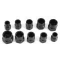 10pcs Damaged Nut Bolt Remover 9-19mm Extractor Removal Tools Set