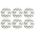 6pcs Replacement Accessories Twisted Mop Cloth for Ecovacs Deebot