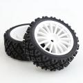 4pcs Rubber Tire Wheel Tyre for Tamiya Xv-01 Xv01 Ta06 Tt-01 Tt-02,3