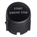 Start Stop Engine Switch Push Button Cover for Land Rover Black