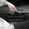 Seat Mobile Phone Holder Storage Box Interior Accessories Black