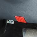 Front Cover Switch Trim for Dodge Ram 1500 2010-2017,red Carbon Fiber