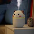 200ml Air Humidifier Cute Aroma Diffuser with Night Light Cold Mist C