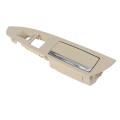 Car Right Rear Door Interior Armrest Ashtray Assembly Beige-white