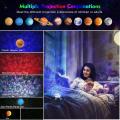 Led Night Light Projector, 3 In 1 Music Galaxy Projector, 10 Planets