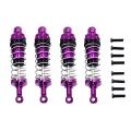 4pcs Metal Shock Absorbers for Wltoys 144001 124019 Rc Car Parts,5