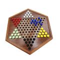 Hexagon Drawer Acrylic Bead Checkers Children Adult Puzzle Board Set