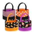 4 Pack Halloween Trick Or Treat Bag for Kids Halloween Candy Basket