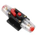 Dc 12v 80a Car Protection Audio Inline Circuit Breaker Fuse