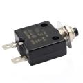 1x 10a 12v/24v Push Button Resettable Thermal Circuit Breaker