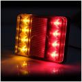 2x 8 Led Dc12v Waterproof Taillights Rear Tail Light for Trailer