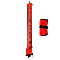 18x180cm Scuba Diving Surface Marker Buoy,red