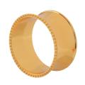 5 Pcs Napkin Rings for Banquet Wedding Hotel Supplies Diameter 4.5 Cm