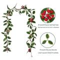 2 Pcs Christmas Garland for Holiday Decoration, 5.75ft Easter Garland