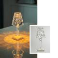Diamond Table Lamp Usb Rechargeable Acrylic Decoration Desk Lamps