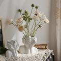 Ceramic Vase Crafts Ornaments Home Decor Accessories Flower Vase(s)