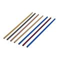 Colorful Stainless Steel Straws 8.5 Inch(7 Straight+7 Bent+4 Brushes)