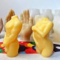 Candle Mold, Body Candle Silicone Mold, Diy Epoxy Mold (woman)