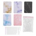 Marble Earring Cards for Jewelry,900 Pcs Marble Earring Display Set