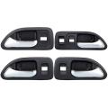 Car Door Handles Front Rear Driver Passenger Side for Accord 1994-97