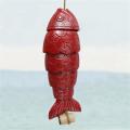 Colored Koi Fish Wind Chime Decor Bell for Fishers Fishing Fans A