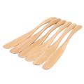 Wooden Butter Knife Cheese Spreader 6.5 Inch, 6 Pieces