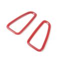 Dash Board Air Outlet Vent Ring Cover Decor Trim Interior, Red