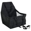 Car Portable Pet Booster Car Seat,anti-collapse for Small Pet Black