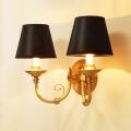 Black Lamp Shades with Gold Lining Clip On Light Shades Candle