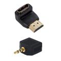 Hdmi Right Angle Male to Female Adapter